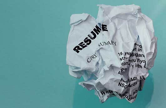 Avoid These Four Resume Killers